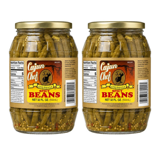 Cajun-Chef-Spicy-Pickled-Green-Beans,-32-oz---Pack-of-2-751