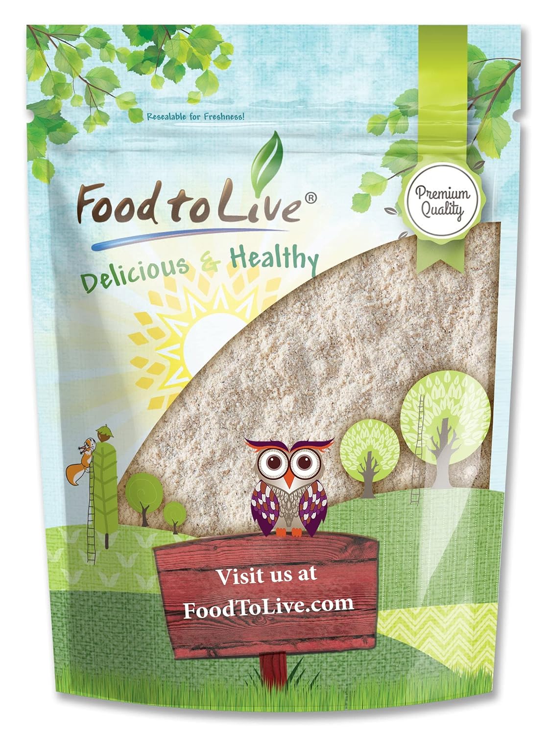 Food-to-Live-Amaranth-Flour,-1-Pound-Finely-Milled-Whole-Grains,-Vegan,-253