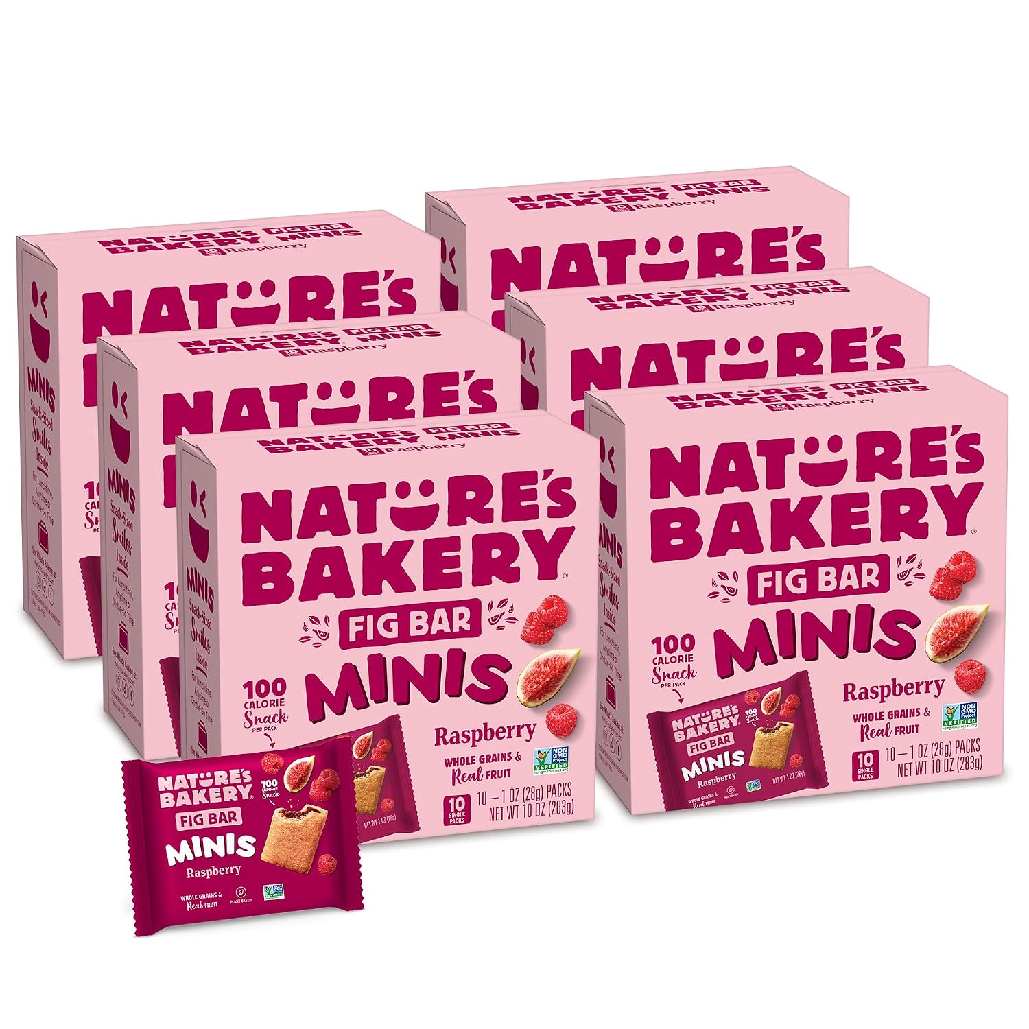 Nature's-Bakery-Fig-Bar-Minis,-Raspberry,-Whole-Grain,-Vegan-Friendly,-Kosher,--Non-GMO,-10-Ounce-of-1074