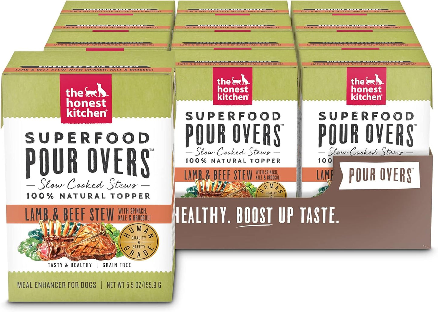 The-Honest-Kitchen-Human-Grade-Superfood-POUR-OVERS-Wet-Toppers-for-Dogs-(12-1619