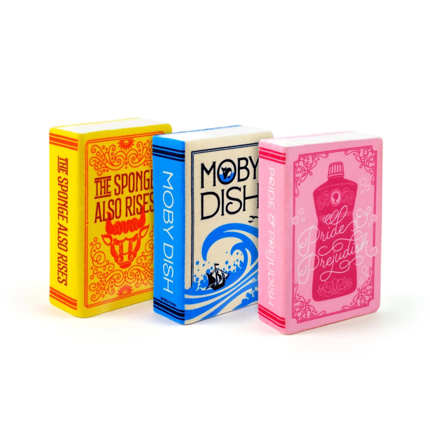 Genuine-Fred-Neat-and-Novel,-Book-Kitchen-Sponges,-Set-of-2572