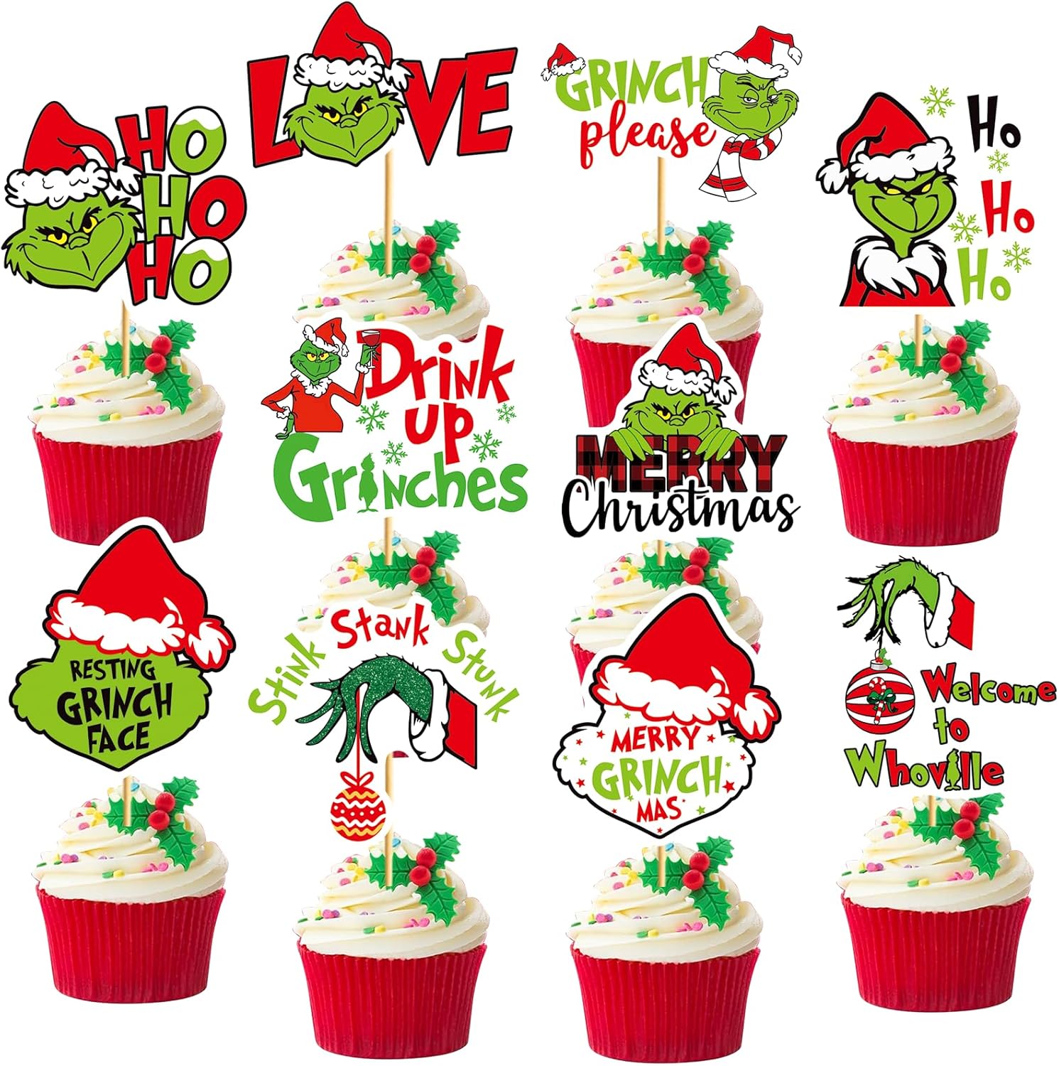 40Pcs-Christmas-Cupcake-Toppers-Merry-Christmas-Cupcake-2333