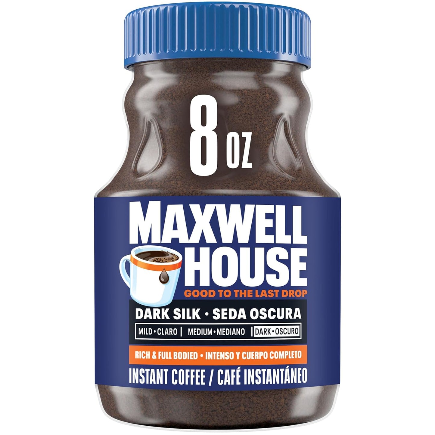 Maxwell-House-Dark-Silk-Instant-Coffee,-8-oz-----------2285