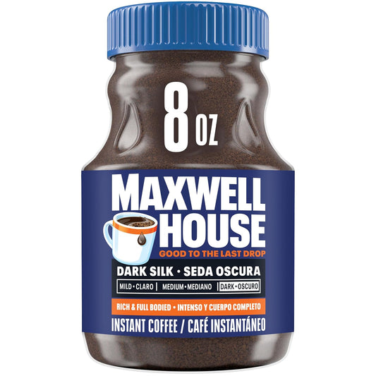 Maxwell-House-Dark-Silk-Instant-Coffee,-8-oz-----------2285
