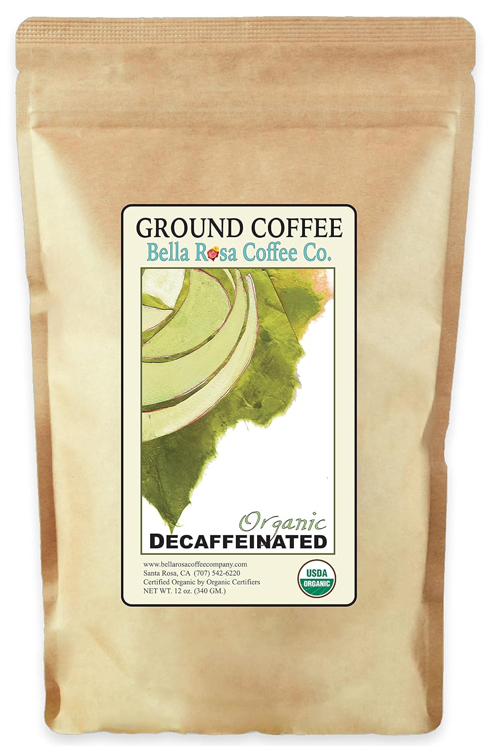 Organic-Decaf,-12-oz.-Fresh-Ground-Coffee,-Dark-Roast,-1-Bag-----336