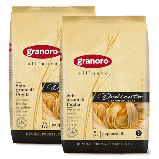 Granoro-Dedicato-Pappardelle-Egg-Nests-#122---Wide-Ribbon-1-746