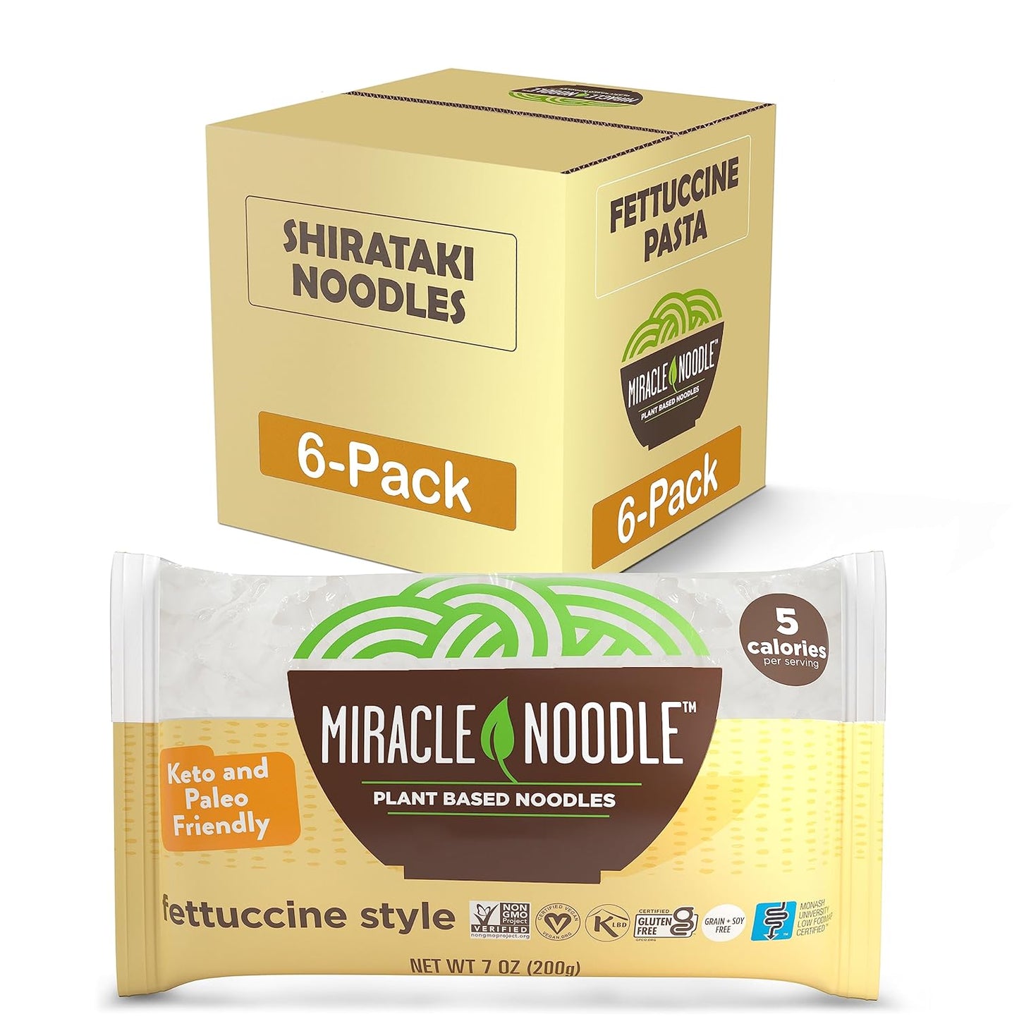 Miracle-Noodle-Fettuccine-Pasta,-7-Oz-(Pack-of-6),-Based-700
