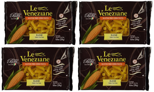 Le-Veneziane---Italian-Fusilli-(Eliche)-Pasta-[Gluten-Free],-(4)--oz.-871