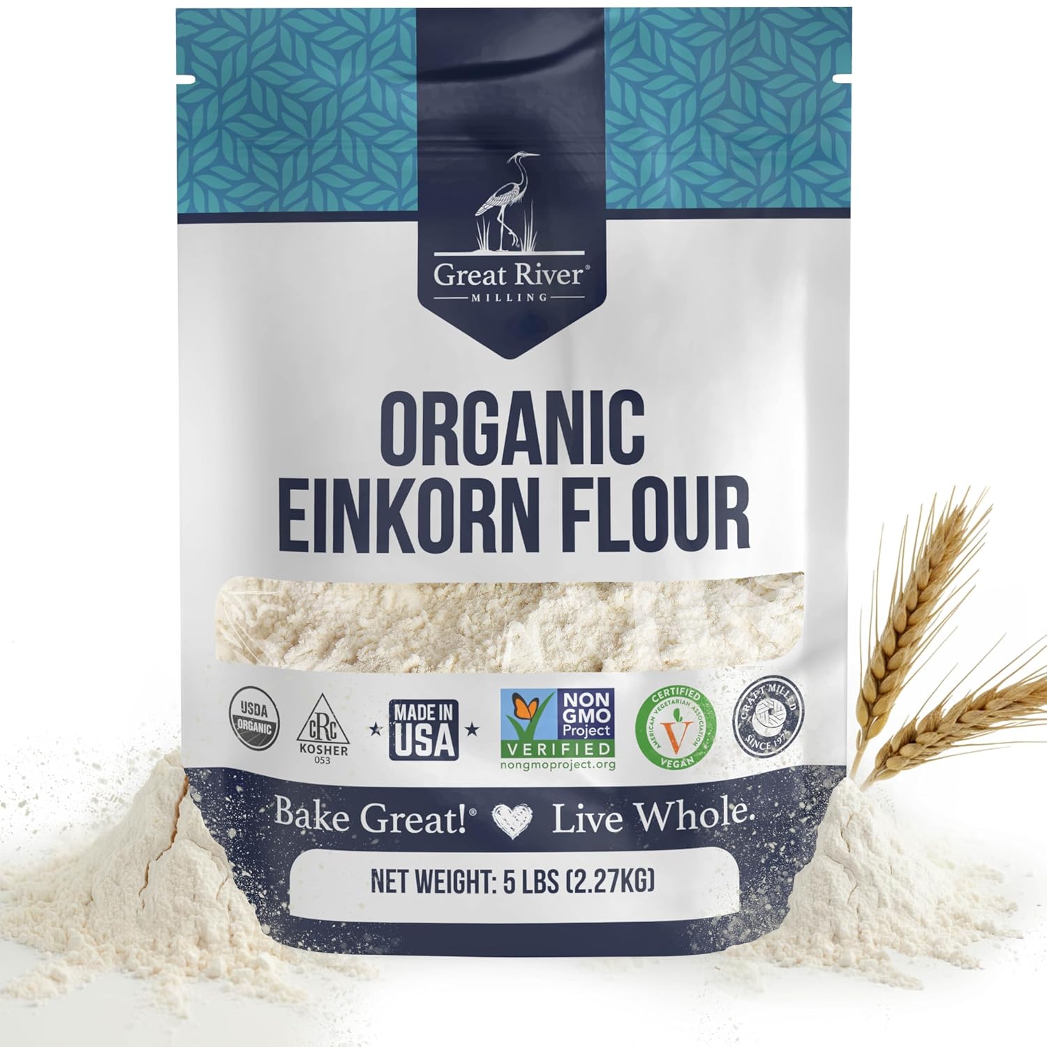 Great-River-Milling-Organic-Einkorn-Flour-|-Ancient-Whole-Wheat-Flour-|-391