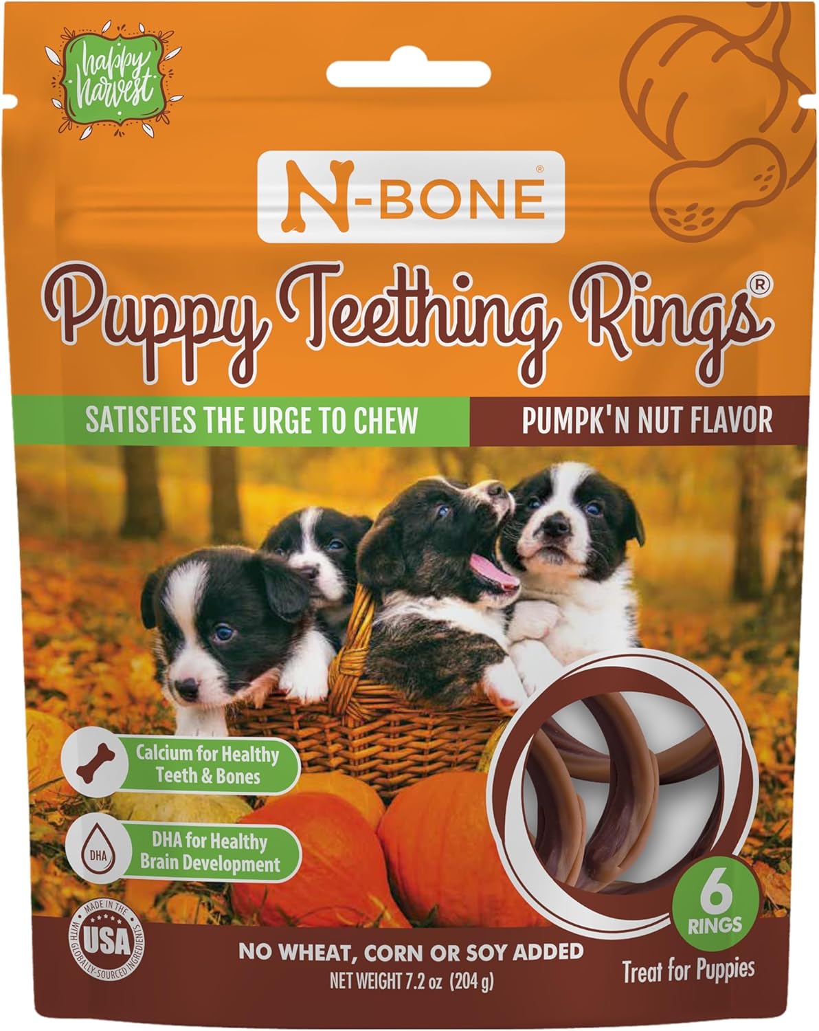 Puppy-Teething-Rings-Dental-Chews-for-Dogs-Pumpkin-2388