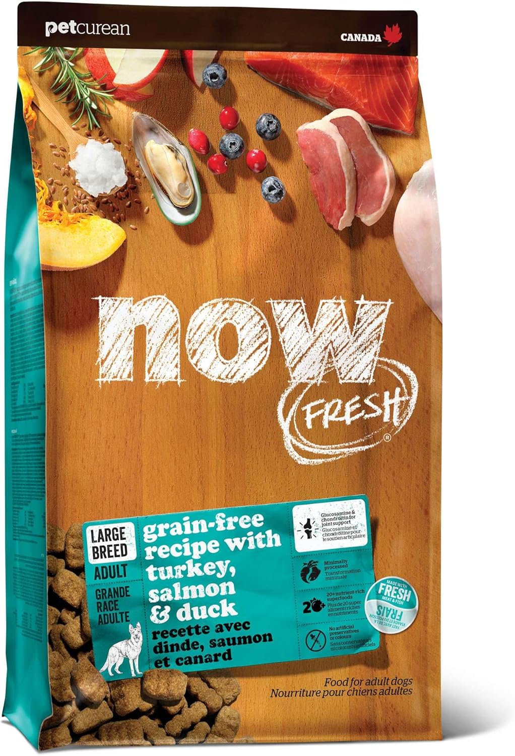 Now-Fresh-Grain-Free-Large-Breed-Dry-Dog-Food-with-Turkey,-Salmon-&-Duck,-1043