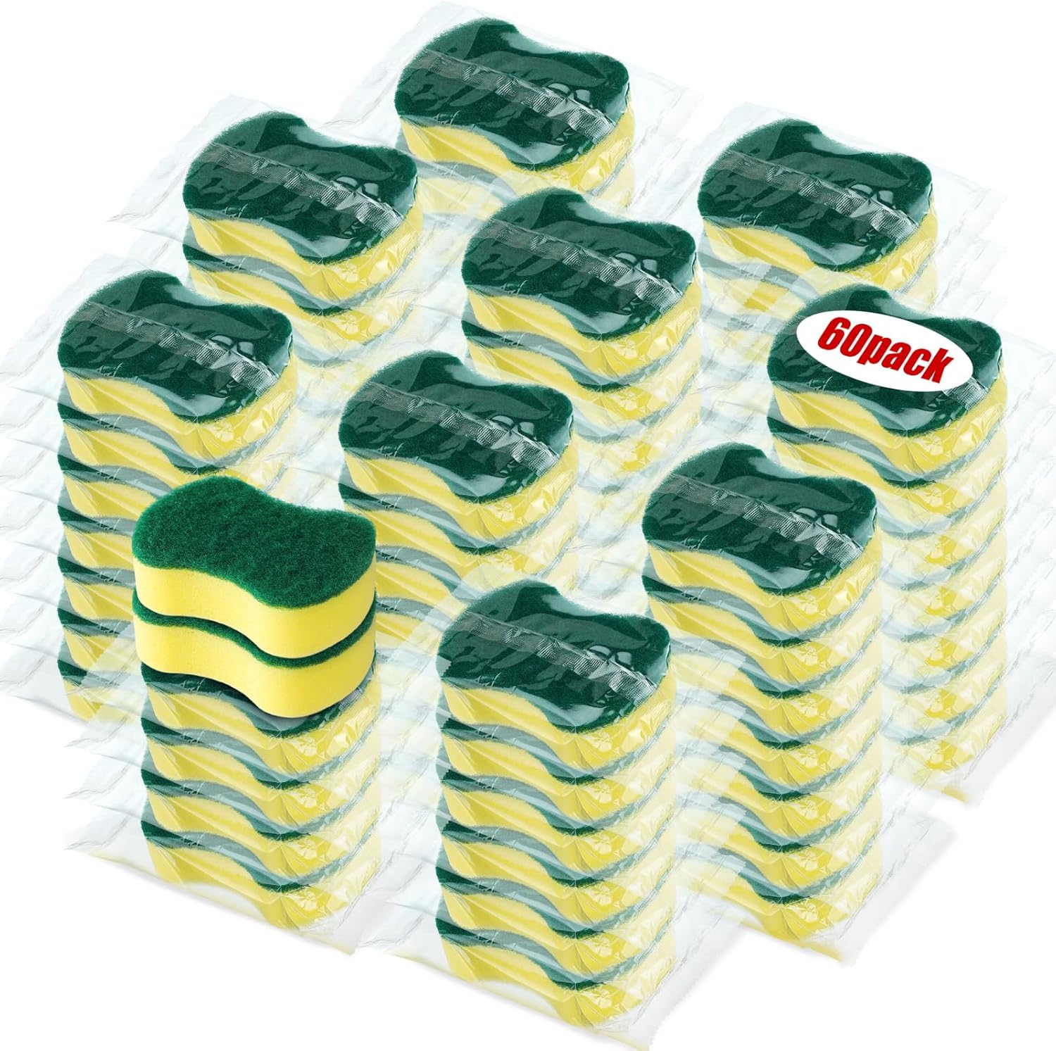 Tanlade-60-Pcs-Individually-Wrapped-Sponges-Kitchen-Bulk-Non-Scratch-2219