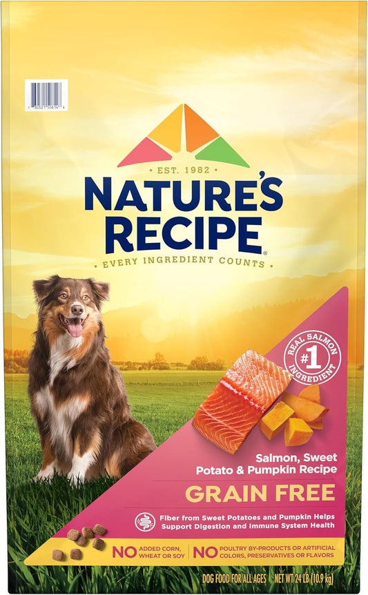 Nature’s-Recipe-Grain-Free-Dry-Dog-Food-Salmon,-Sweet-Potato-&-Pumpkin-Recipe,-2555
