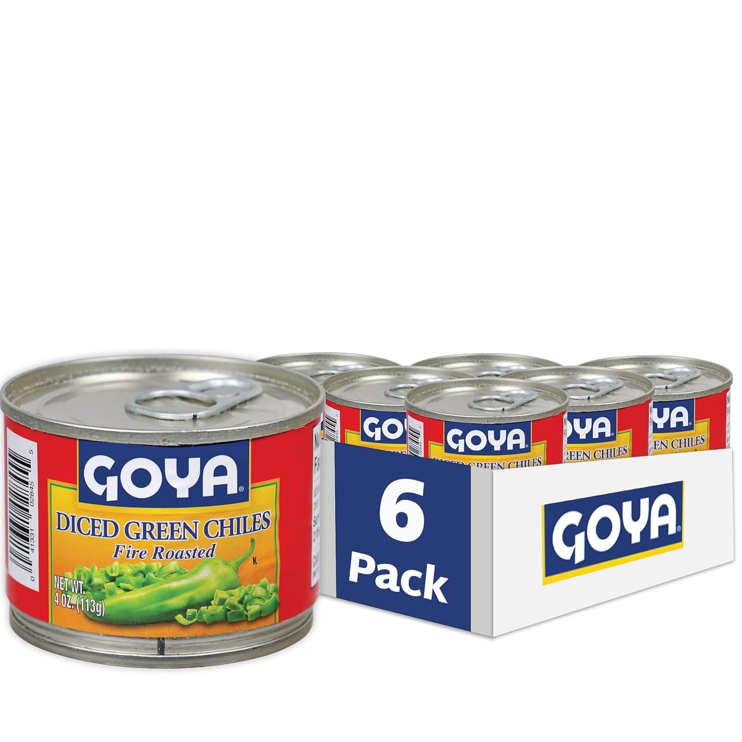 Goya-Chiles-verdes-cortados-al-fuego,-4-onzas-(paquete-219
