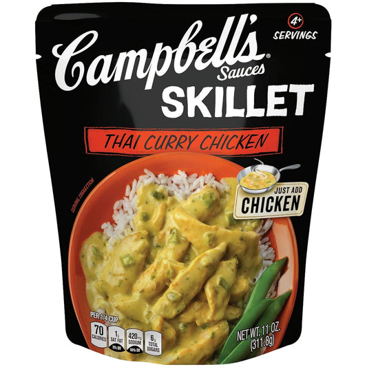 Campbell's-Skillet-Sauces-Thai-Curry-Chicken,-2010