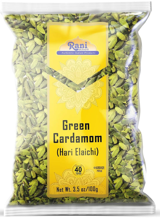 Rani-Green-Cardamom-Pods-Spice-(Hari-Elachi)-3.5oz-(100g)-~-All-Natural-1923