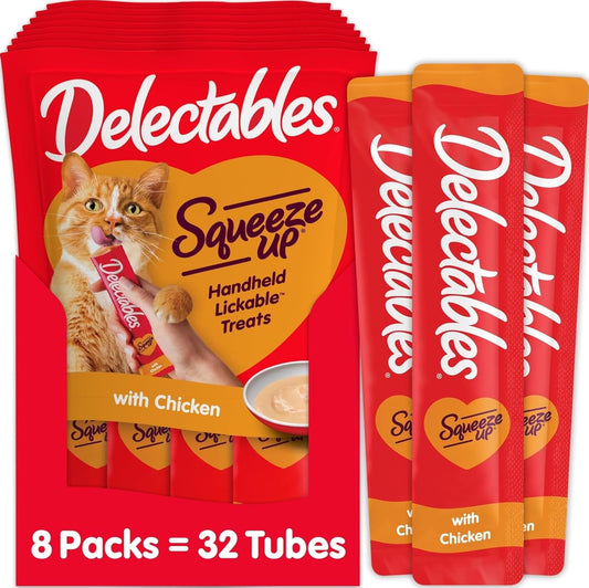 Delectables-Squeeze-Up-Creamy-Squeezable-Puree,-Lickable-Wet-Cat-Treats,-Grain-Free,-No-Added-617