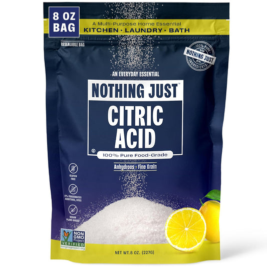 Nothing-Just,-Citric-Acid-Pure-Food-flavor-Grade-8-OZ,-Fine-Grain,-Kitchen,-&-613