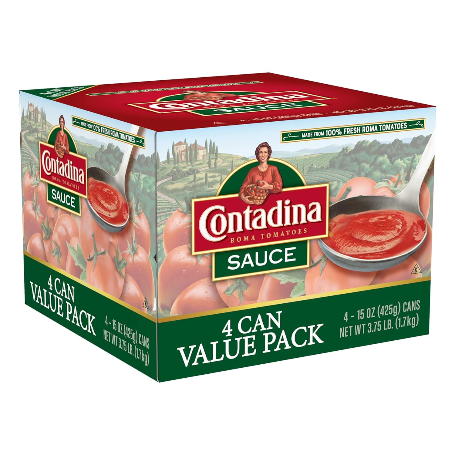 Contadina-Salsa-de-tomate-enlatada,-15-oz-(paquete-de-1050