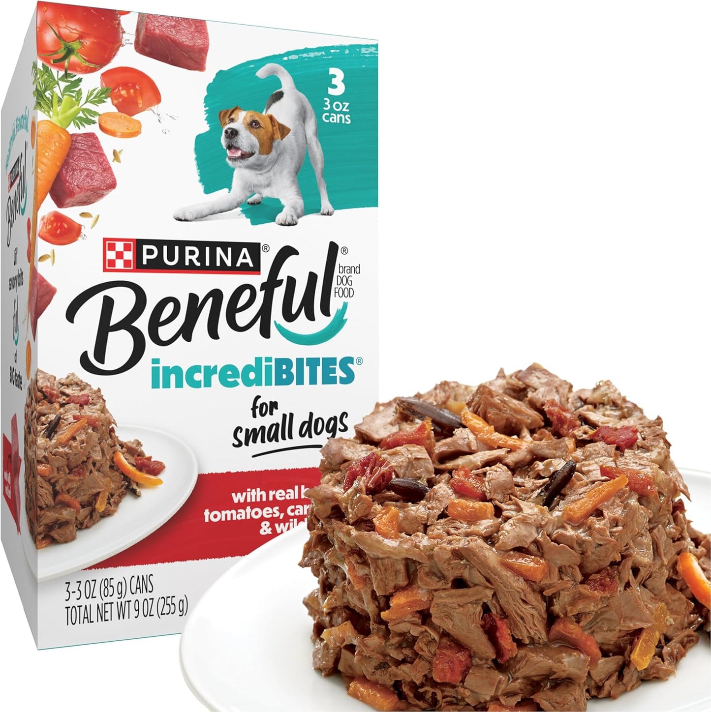 Purina-Beneful-Small-Breed-Wet-Dog-Food-With-Gravy,-IncrediBites-with-Real-Beef-2404