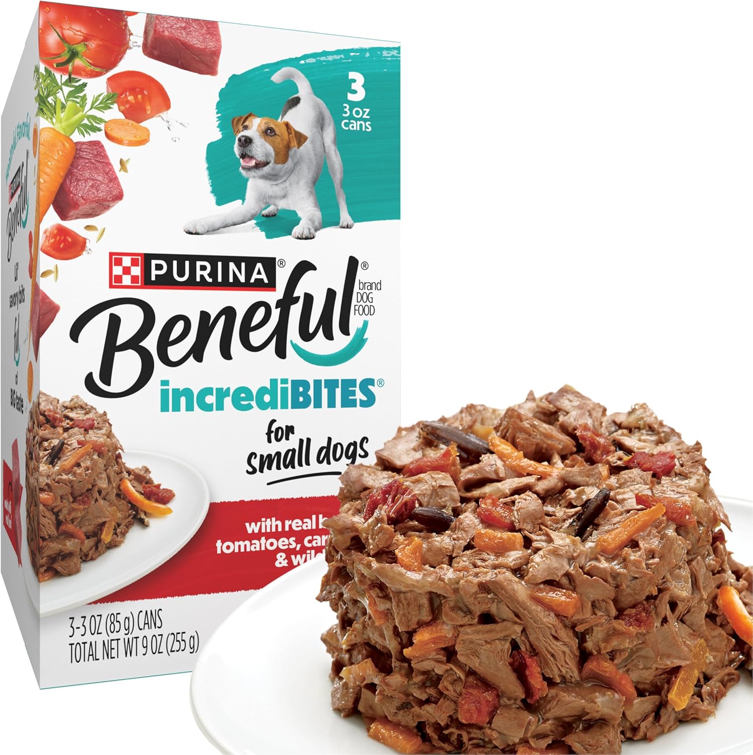 Purina-Beneful-Small-Breed-Wet-Dog-Food-With-Gravy,-IncrediBites-with-Real-Beef-2404