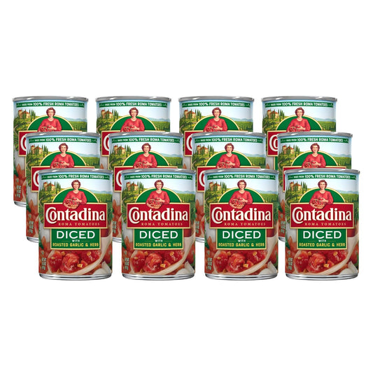 Contadina-Tomates-picados-con-ajo-asado,-14.5-oz-(paquete-494