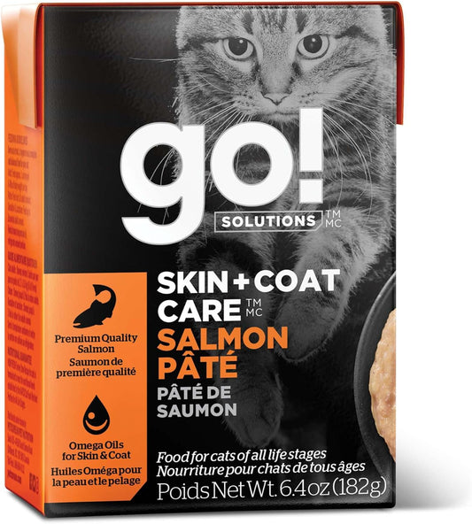 Go!-Solutions-Skin-+-Coat-Care-Salmon-Pâté-with-Grains,-Healthy-Cat-with-&503