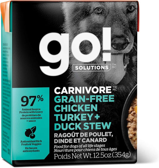 Go!-Solutions-Carnivore,-alimento-húmedo-para-perros,-sin-granos,-1130