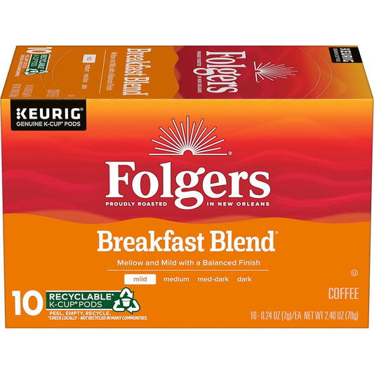 Folgers-Café-Breakfast-Blend,-tostado-suave,-cápsulas-Keurig-K-Cup,-caja-de-unidades2557