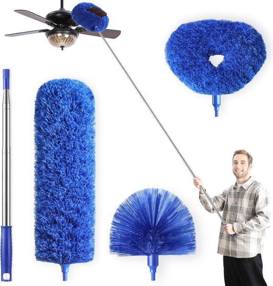 Microfiber-Duster-for-High-Ceiling-Fan-Blades,-Cobweb-with-Extension-3789