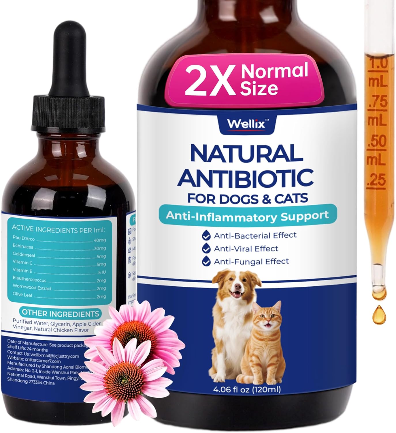 Wellix-120ml-Natural-Antibiotics-for-Cats-&-Dogs,-Wound-Care-&-Cold-Relief-1595
