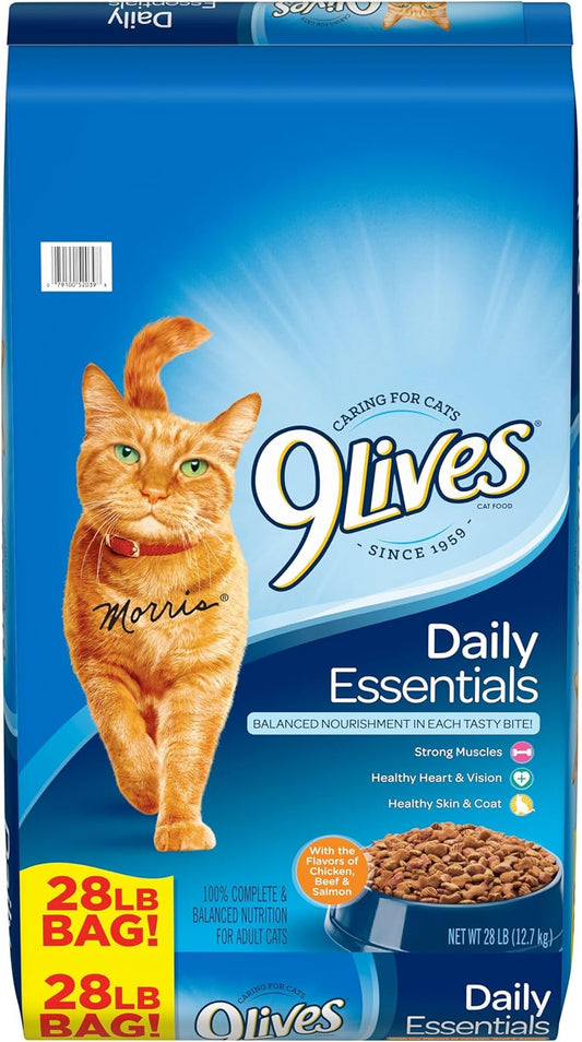 9Lives-Daily-Essentials-Dry-Cat-Food-With-Chicken,-2369
