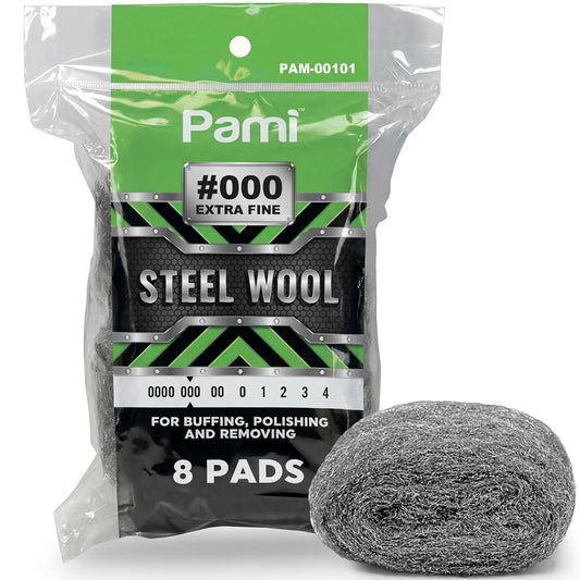 PAMI-Non-Scratch-Ultra-Smooth-Grade-0-Steel-Wool-Pads-for-Glass-Cleaning-(Pack-of-474