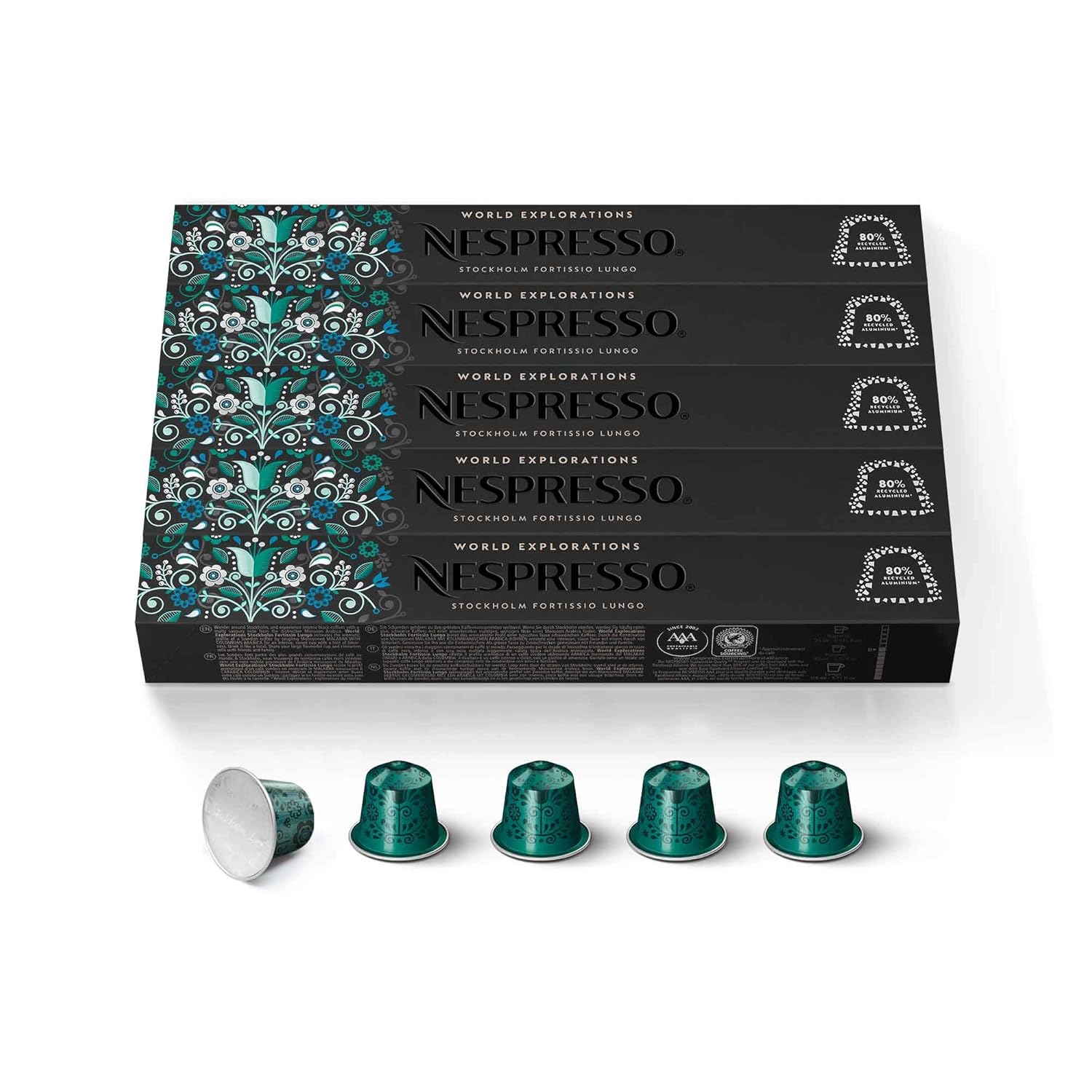 Nespresso-Capsules-Original-Line,-Stockholm-Fortissio-Lungo,-3888