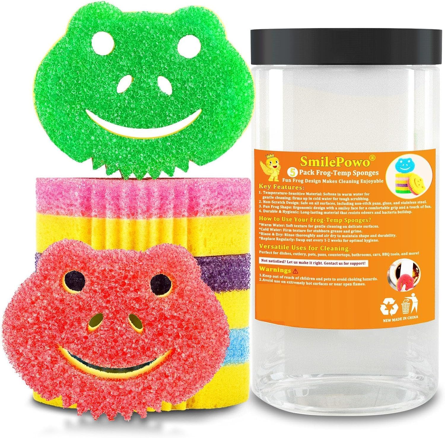 SmilePowo-5-Pack-Multipurpose-Scrub-Sponge,-Dual-Sided-Temperature-Controlled-Kitchen-4392