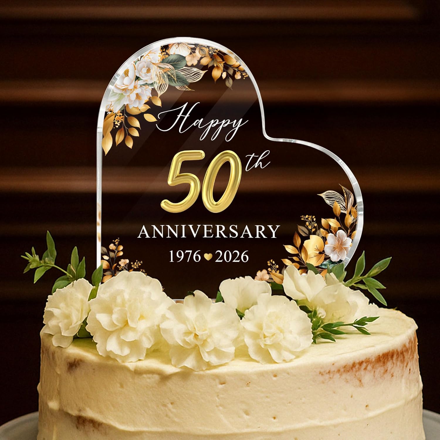 50th-Wedding-Anniversary-Acrylic-Cake-Topper,-50-th-Anniversary-Decorations,-50-Wedding-50-Of-1028