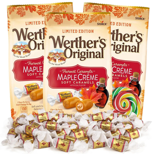 Maple-Creme-Soft-Caramels,-Bulk-Individually-Wrapped-Fall-2501
