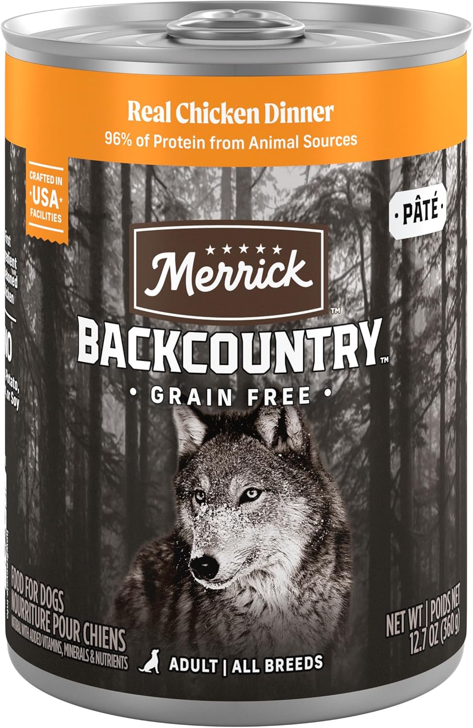 Merrick-Backcountry---Alimento-enlatado-prémium-sin-granos,-receta-1444