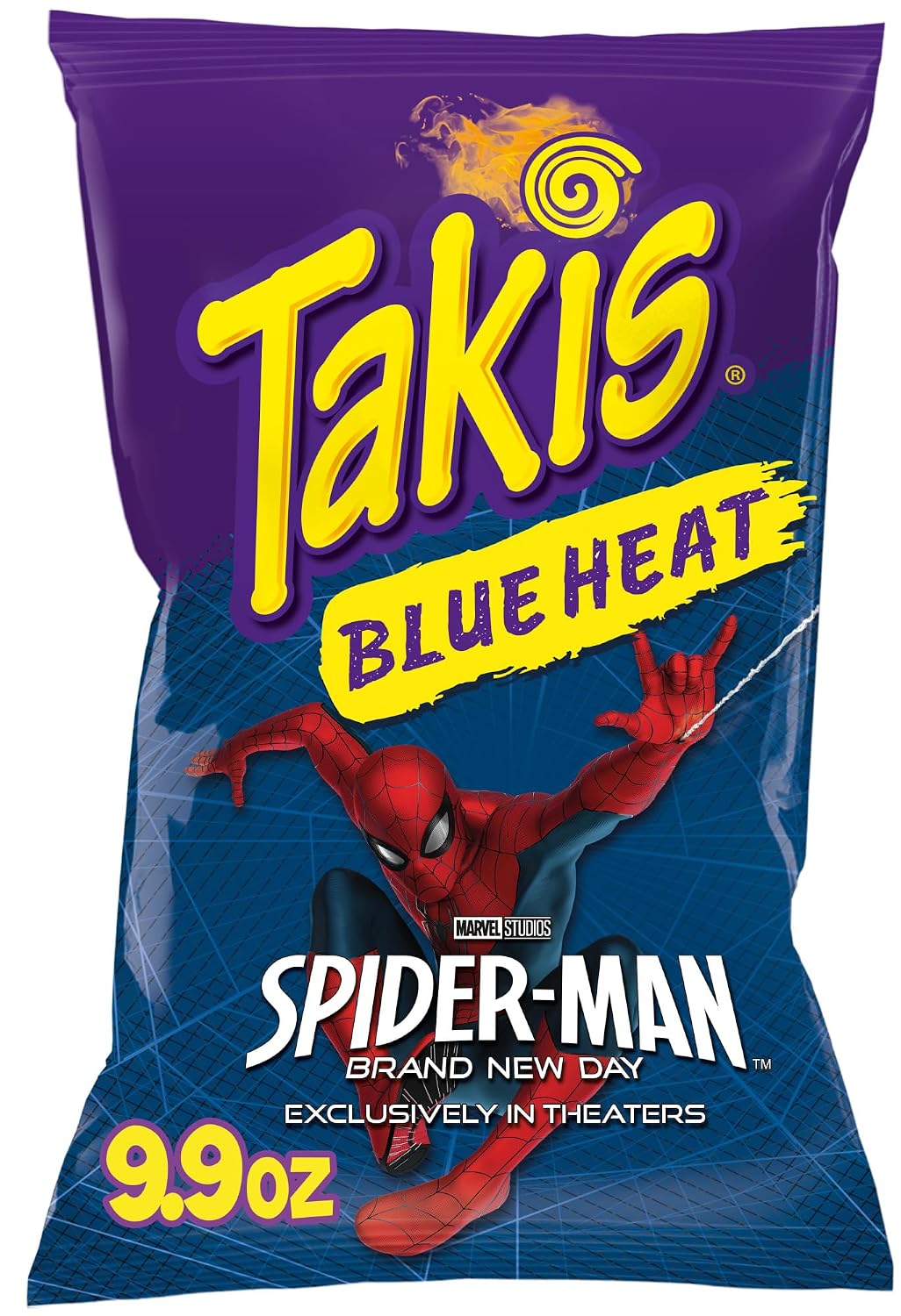 Takis-Blue-Heat-Rolled-Tortilla-Chips,-9.9oz-Bag-|-Extremely-Spicy--Hot-Chili-Pepper-Corn-300
