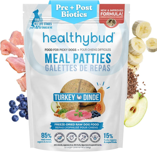 healthybud-Alimento-crudo-para-perros,-hamburguesas-de-pavo-liofilizadas,-634