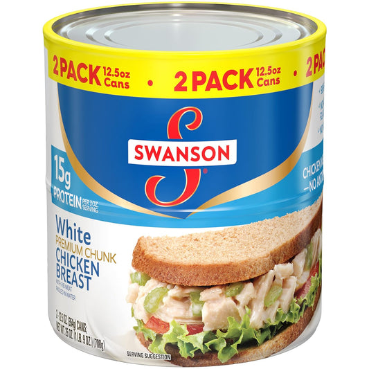 Swanson-Premium-White-Chunk-Chicken-Breast,-12.5-Oz.-Can,-2-Count-----400