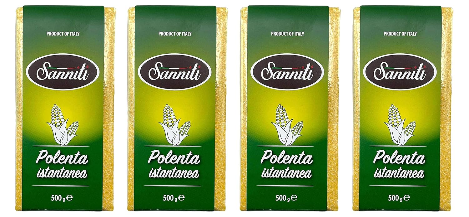 Sanniti-Polenta-instantánea-italiana,-17.6-oz-(paquete-de-4)---276