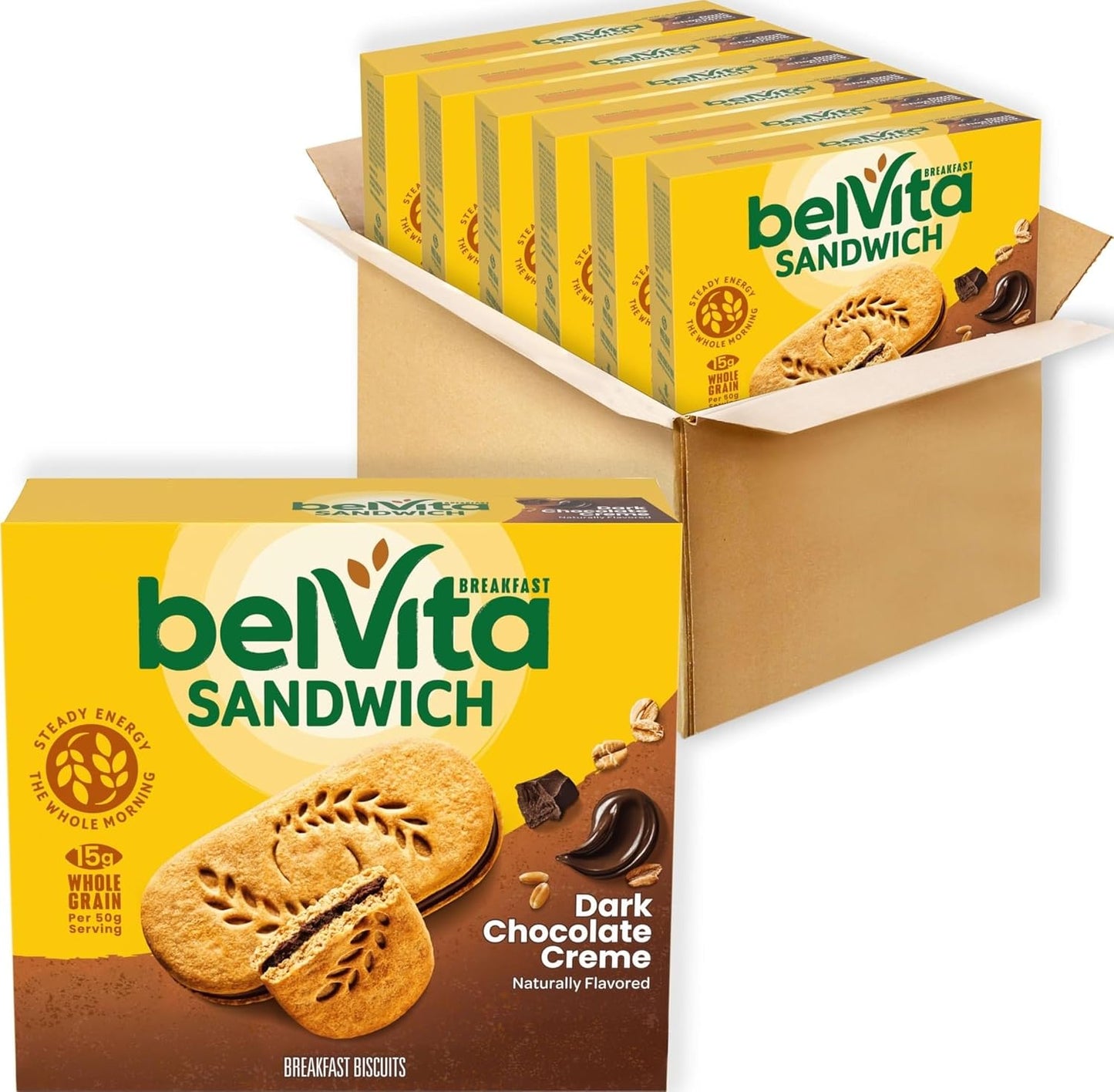 belVita-Breakfast-Bar-Biscuit-Sandwiches,-Dark-Chocolate-Creme,-30-Packs-|--2-Biscuits-Per-No-620