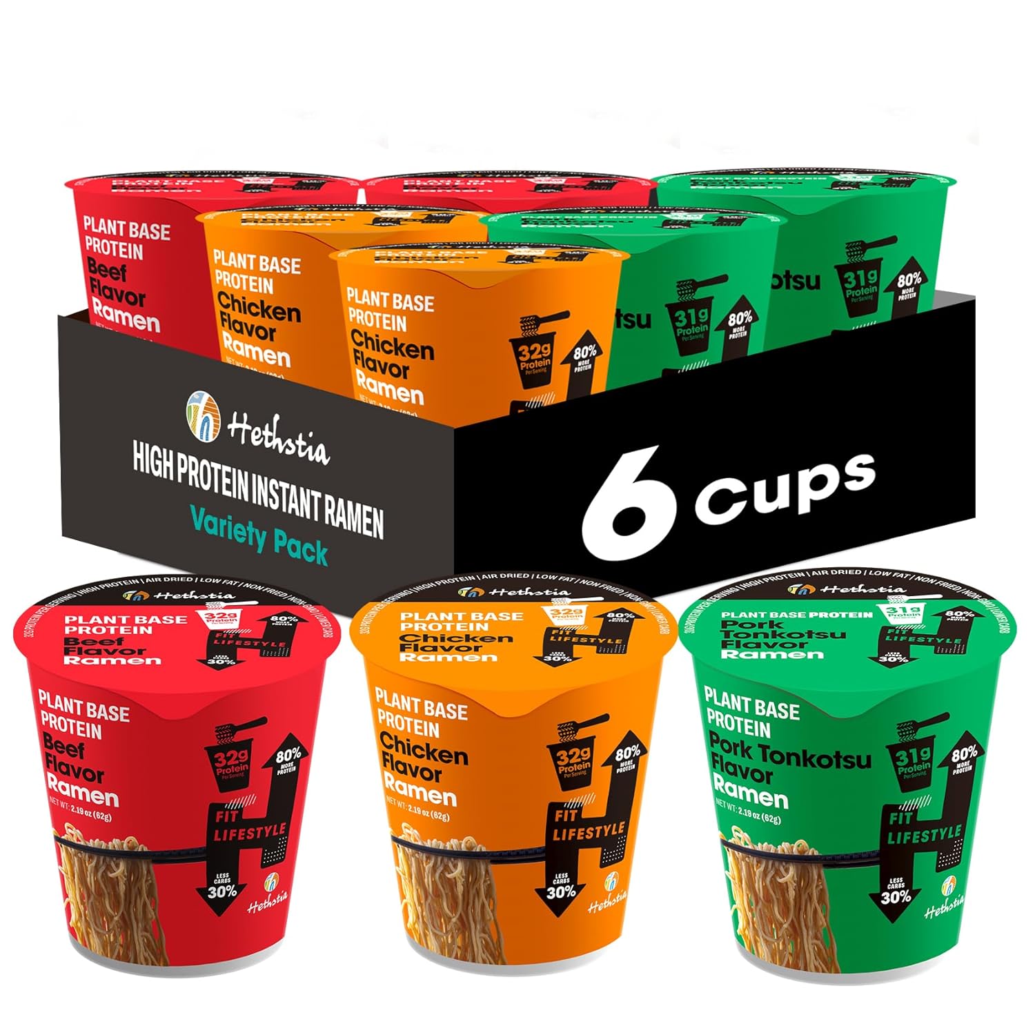 Hethstia-Instant-Ramen-Soup-Cup,-6-Pack-High-Protein-Ramen-Noodle--Broth-421