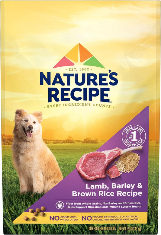 Nature?s-Recipe-Lamb,-Barley-&-Brown-Rice-Recipe-Dry-Dog-Food,-12-lb.-1736
