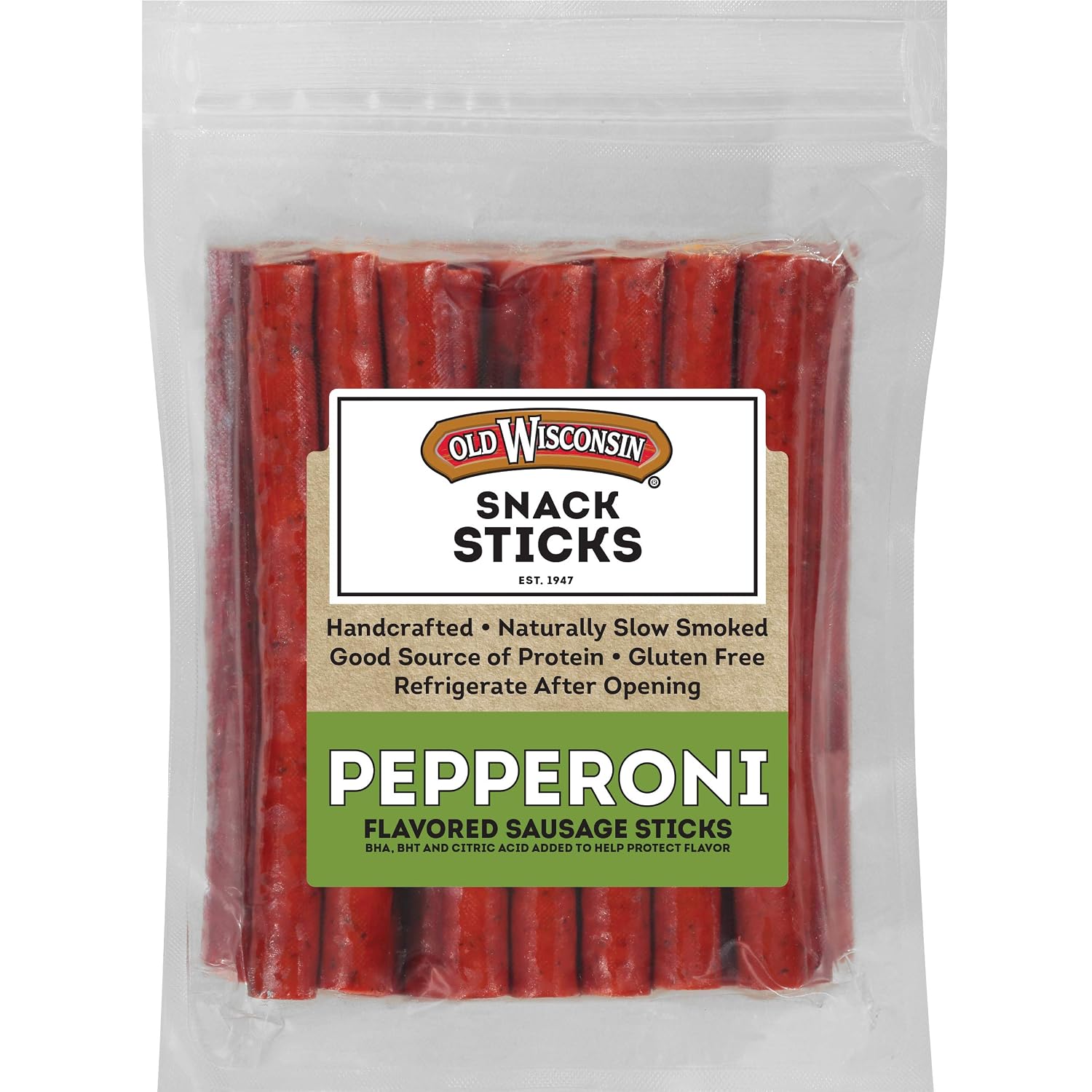 Old-Wisconsin-Pepperoni-Sausage-Snack-Sticks,-Naturally-Smoked,-Ready-to-Eat,--High-Protein,-Low-Keto,-650