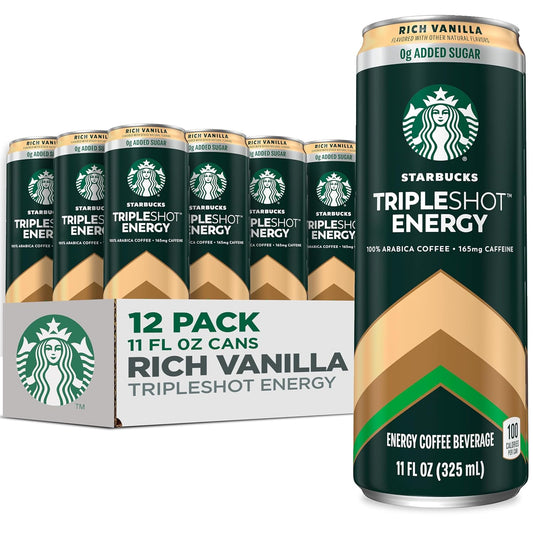 Starbucks-Tripleshot-Coffee-Energy-Drink,-Vanilla,-Triple-Blend,-165mg-Caffeine,-B-Vitamins,-Protein,-2618