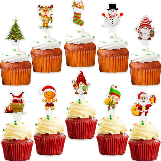 Christmas-Cupcake-Toppers-|-30-Pcs-Holiday-173