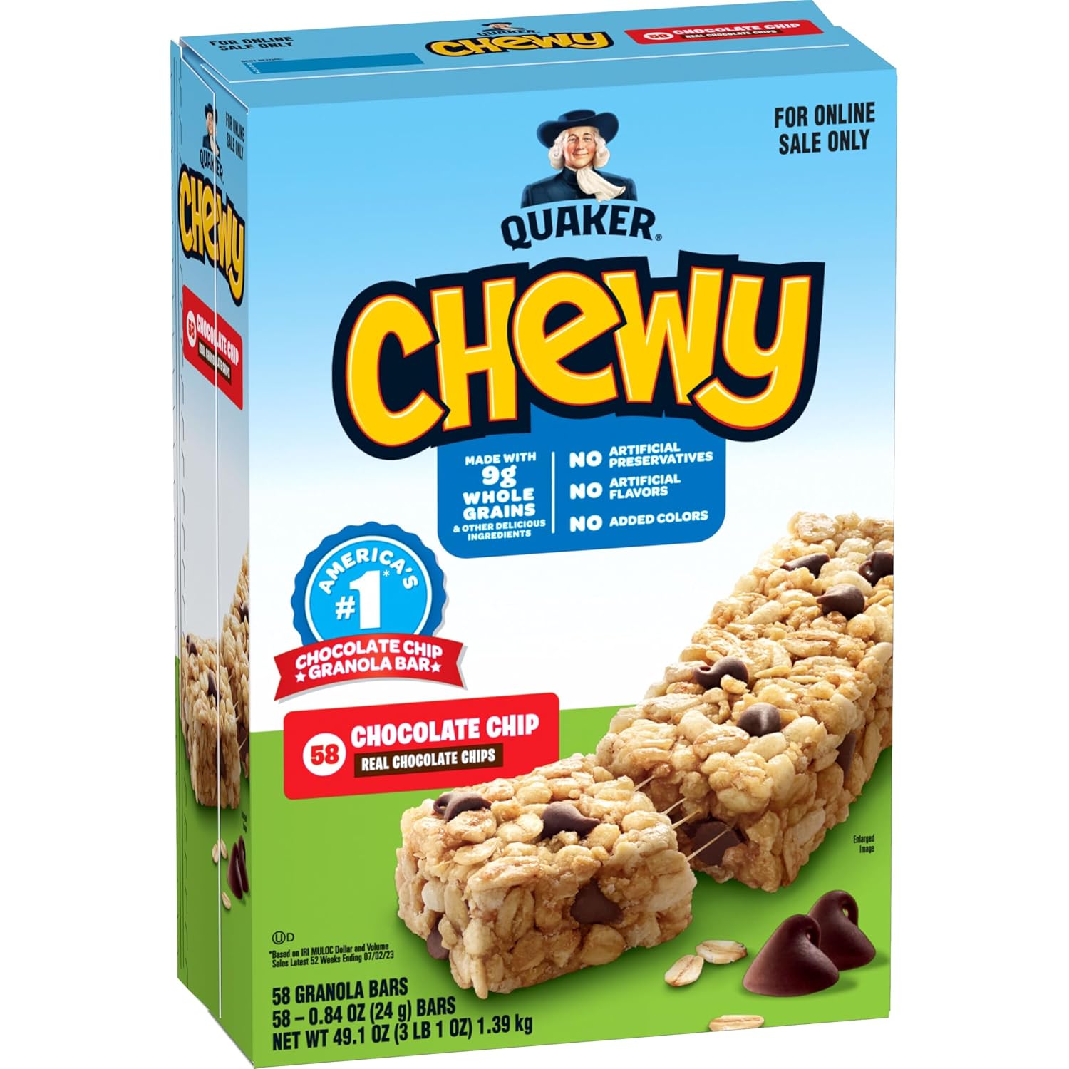 Quaker-Chewy-Granola-Bars,-Chocolate-Chip,-58-Count---Packaging-May--Vary----2614