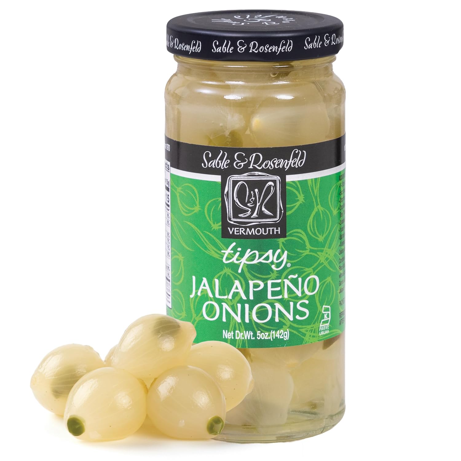 Sable-&-Rosenfeld-Vermouth-Tipsy-Jalapeño-Onions,-Kosher,-5-oz,-Pack-of-539